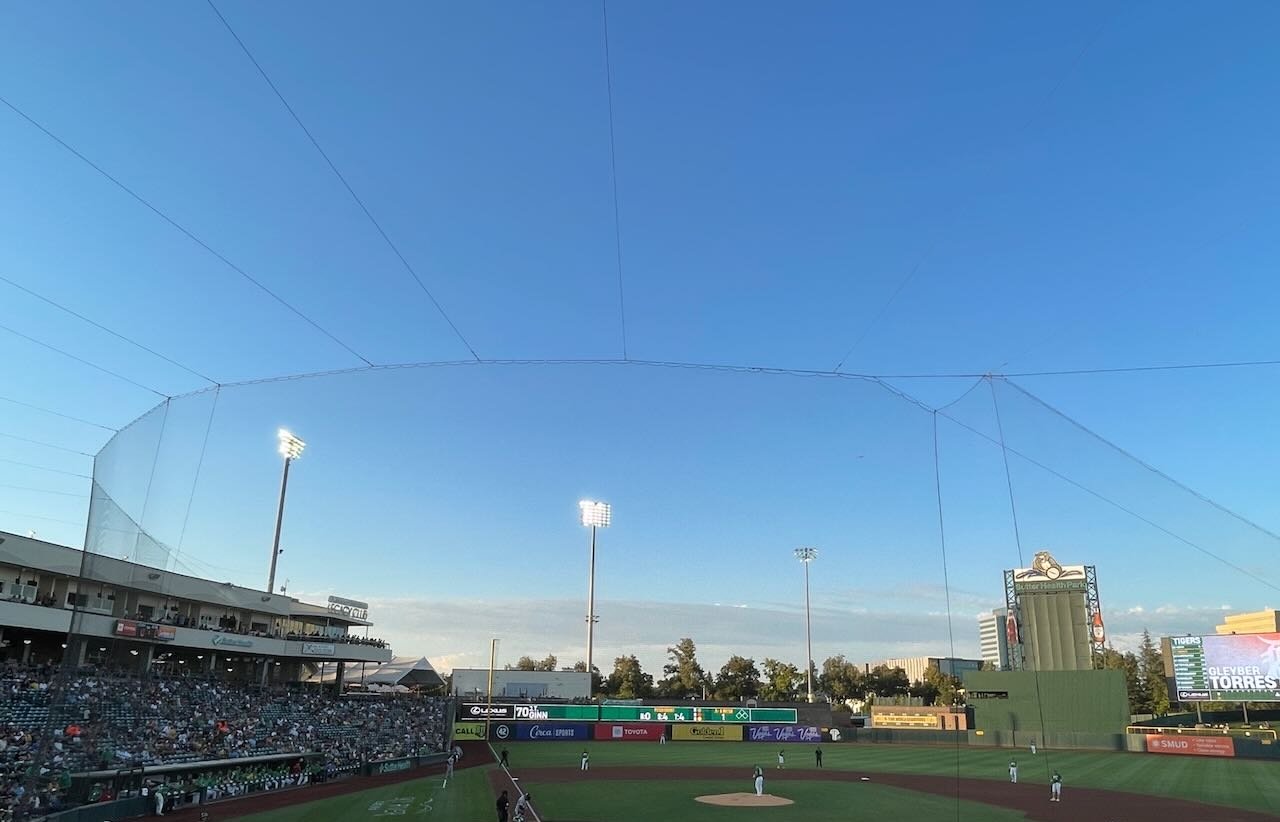 Image for A's Rally Past Tigers with Langeliers' Epic Grand Slam at Sutter Health Park